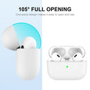 For Apple AirPods Pro 2 2022 ENKAY Ultra-thin Silicone Case(White)