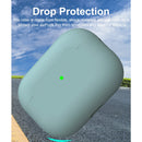 For Apple AirPods Pro 2 2022 ENKAY Ultra-thin Silicone Case(Light Green)