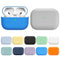 For Apple AirPods Pro 2 2022 ENKAY Ultra-thin Silicone Case(White)