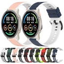 For Xiaomi MI Watch Sport 22mm Two-Color Silicone Watch Band(Red+Black)