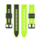 For Xiaomi MI Watch Sport 22mm Two-Color Silicone Watch Band(White+Black)