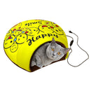 JUNSUNMAY Adjustable Temperature Pet Electric Blanket Cushion Winter Warmer Sleeping Bag, Size:M 45 x 50cm(Smile)