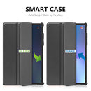 For Lenovo Tab P11 Pro Gen2 11.2 inch 2022 ENKAY Tri-fold Custer Texture Leather Stand Smart Case(Grey)