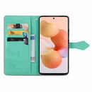 For Xiaomi 12T / 12T Pro / Redmi K50 Ultra Mandala Flower Embossed Leather Phone Case(Green)