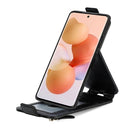 For Xiaomi 12T / 12T Pro / Redmi K50 Ultra Zipper Wallet Vertical Flip Leather Phone Case(Black)