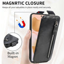 For Xiaomi 12T / 12T Pro / Redmi K50 Ultra Zipper Wallet Vertical Flip Leather Phone Case(Black)