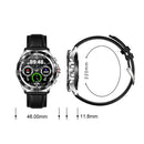 NX1 1.32 inch Color Screen Smart Watch,Support Heart Rate Monitoring/Blood Pressure Monitoring(Blue)