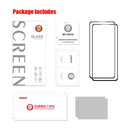 For Asus Zenfone 9 2pcs ENKAY Full Glue 0.26mm 9H 2.5D Tempered Glass Full Film
