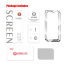 For Samsung Galaxy A04 / A04s 2pcs ENKAY Full Glue 0.26mm 9H 2.5D Tempered Glass Full Film