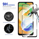 For Samsung Galaxy A04 / A04s 2pcs ENKAY Full Glue 0.26mm 9H 2.5D Tempered Glass Full Film