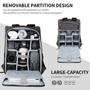 K&F CONCEPT KF13.104 2 in 1 Large Capacity Professional Camera Backpack Double Shoulders Lens Bag