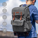 K&F CONCEPT KF13.104 2 in 1 Large Capacity Professional Camera Backpack Double Shoulders Lens Bag