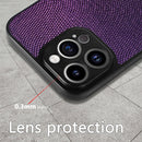 For iPhone 14 Pro Flow Color Back Cover Leather Phone Case(Purple)