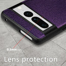 For Google Pixel 7 Pro Flow Color Leather Phone Case(Blue)