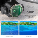 For DJI Mavic 3 / Mavic 3 Cine K&F Concept SKU.1890 3 in 1 CPL and Variable ND2-32 and Black Mist 1/4 Filter Kits