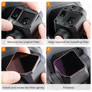 For DJI Mavic 3 K&F Concept SKU.1892 4 in 1 Lens Filter ND64 ND128 ND256 ND512 Filter Kits