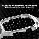 Milanese Loop Magnetic Stainless Steel Watch Band With Frame for Apple Watch Series 4 / 5 40mm(Black)