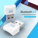 Bluetooth adapter 5.0 USB Desktop Computer Driver-free Bluetooth Audio Receiver