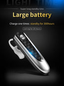 Fineblue HF68 Bluetooth Mini Earphone Business Wireless Earbud Stereo Music Hands-free Calling Earphone Large Battery Capacity Black