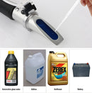 RZ115 Automotive Antifreez Refractometer Freezing Point Urea Adblue Battery Fluid Glass Water Tester Meter ATC Tool