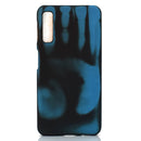 Paste Skin + PC Thermal Sensor Discoloration Case for Samsung A50(Black blue)