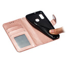 Mandala Embossing Pattern Horizontal Flip Leather Case for Galaxy A20e, with Holder & Card Slots & Wallet & Photo Frame & Lanyard(Rose Gold)