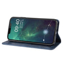 Magnetic Buckle Retro Crazy Horse Texture Horizontal Flip Leather Case for Apple iPhone 11 6.1 inch, with Holder & Card Slots & Photo Frame(Blue)