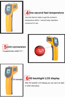 Digital Laser Infrared Temperature Sensor Controller GM320 Handheld Thermometer