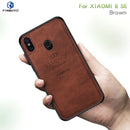 PINWUYO Shockproof Waterproof Full Coverage PC + TPU + Skin Protective Case for Xiaomi Mi 8 SE(Brown)