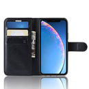 Litchi Texture Horizontal Flip Leather Case for iPhone 11, with Wallet & Holder & Card Slots(black)