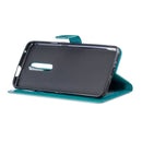 Crazy Horse Texture Horizontal Flip Leather Case for OnePlus 7 Pro, with Holder & Card Slots & Wallet & Photo Frame(Blue)