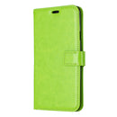 Crazy Horse Texture Horizontal Flip Leather Case for OnePlus 7 Pro, with Holder & Card Slots & Wallet & Photo Frame(Green)