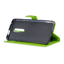 Crazy Horse Texture Horizontal Flip Leather Case for OnePlus 7 Pro, with Holder & Card Slots & Wallet & Photo Frame(Green)