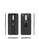 Metal Ring Holder 360 Degree Rotating TPU Case for OPPO RENO Z(Black+Blue)