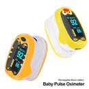 Pediatric Finger Pulse Oximeter Neonatal Blood Oxygen Children Kids Rechargeable USB Infant Blood Oxygen Monitor(Orange)