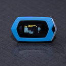 Portable Pulsioximetro Finger spo2 Pulse Oxymeter Blood Oxygen Monitor Saturatiemeter (Blue)