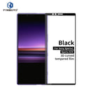 PINWUYO 9H 3D Curved Tempered Glass Film for Sony Xperia 1 / Xperia XZ4ï¼ˆBlackï¼‰