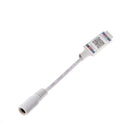 Mini RGB Bluetooth Controller Light Strip Controller For RGB LED Strip DC5V 12V 24V(Black)