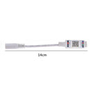 Mini RGB Bluetooth Controller Light Strip Controller For RGB LED Strip DC5V 12V 24V(Black)