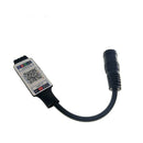 Mini RGB Bluetooth Controller Light Strip Controller For RGB LED Strip DC5V 12V 24V(Black)