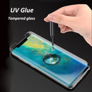 UV Liquid Curved Full Glue Full Screen Tempered Glass for iPhone XR/iPhone 11