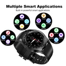 L9 1.5 inch TFT Color Screen Smart Watch,Support SIM Card /32GB TF Card /Remote Camera Function/Sleep Monitoring/Sedentary Reminder(Black)