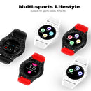 L9 1.5 inch TFT Color Screen Smart Watch,Support SIM Card /32GB TF Card /Remote Camera Function/Sleep Monitoring/Sedentary Reminder(White)