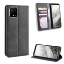 Magnetic Buckle Retro Crazy Horse Texture Horizontal Flip Leather Case for Google Pixel 4xl, with Holder & Card Slots & Photo Frame(Black)
