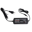 AC To DC Adjustable Voltage Power Adapter Universal Power Supply Display Screen Power Switching Charger US, Output Voltage:9-24V-3A