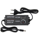 AC To DC Adjustable Voltage Power Adapter Universal Power Supply Display Screen Power Switching Charger EU, Output Voltage:9-24V-3A