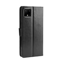 Retro Crazy Horse Texture Horizontal Flip Leather Case for Google Pixel 4XL, with Holder & Card Slots & Photo Frame(Black)