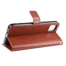 Retro Crazy Horse Texture Horizontal Flip Leather Case for Google Pixel 4XL, with Holder & Card Slots & Photo Frame(Brown)