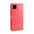 Retro Crazy Horse Texture Horizontal Flip Leather Case for Google Pixel 4XL, with Holder & Card Slots & Photo Frame(Red)