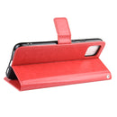 Retro Crazy Horse Texture Horizontal Flip Leather Case for Google Pixel 4XL, with Holder & Card Slots & Photo Frame(Red)
